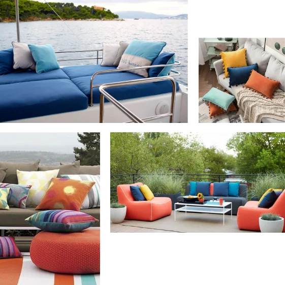 Sunbrella Fabric Outdoor Cushions near me