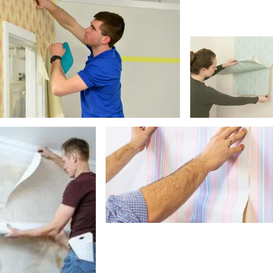 professional wallpaper installers